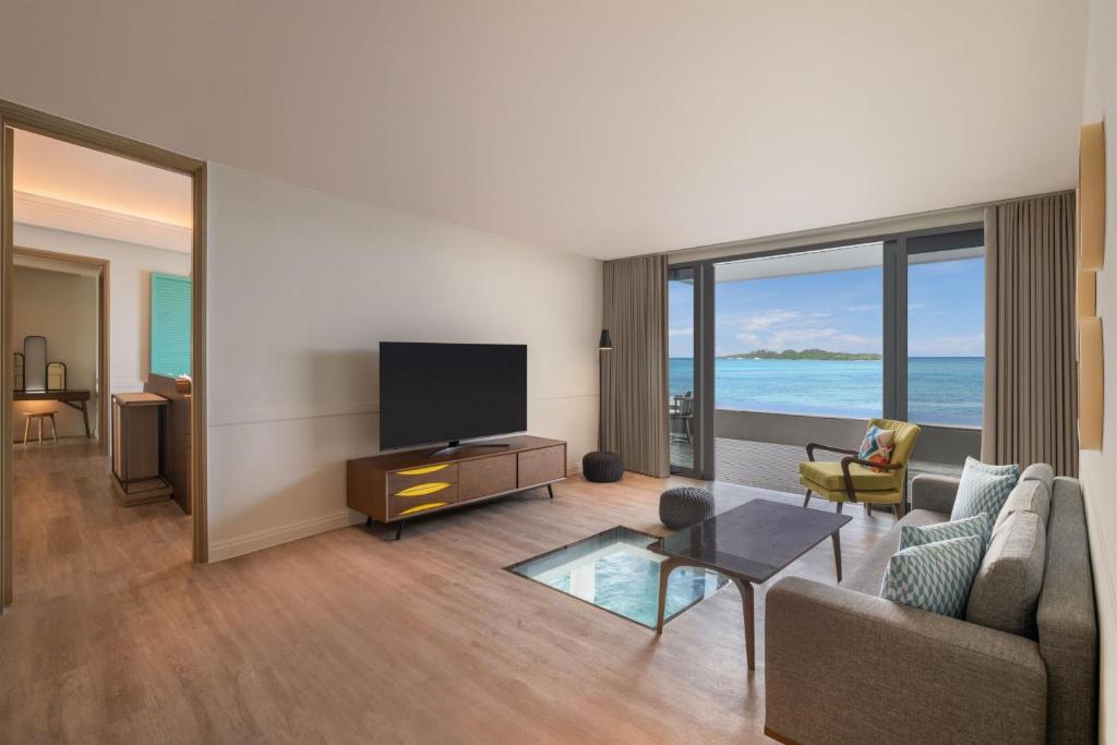 Le Méridien Maldives - Vista panorâmica para o mar cristalino