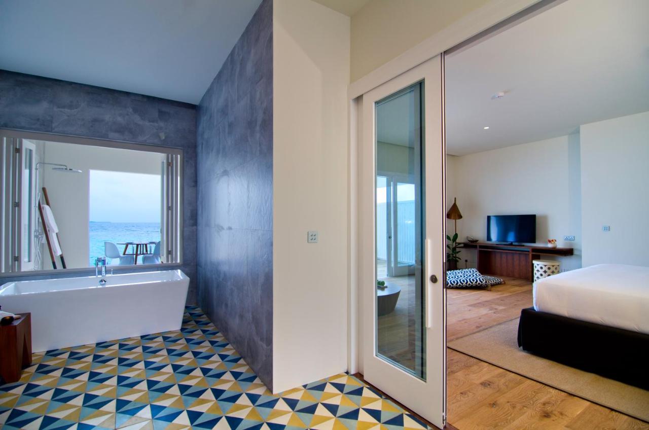 Amilla Maldives Resort and Residences - luxo, vista para o mar no resort de luxo nas Ilhas Maldivas