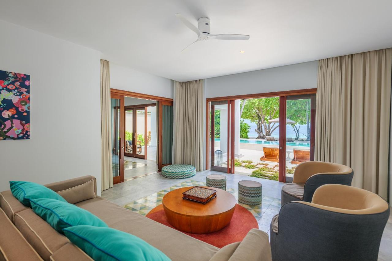 Amilla Maldives Resort and Residences - luxuoso, móveis modernos no resort de luxo nas Ilhas Maldivas
