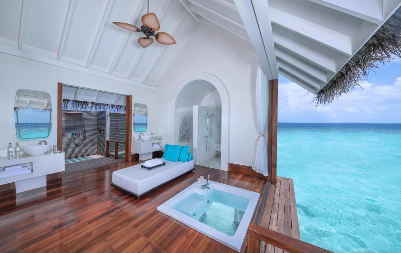 Anantara Kihavah Maldives Villas - luxo, sobre a água no resort de luxo nas Ilhas Maldivas