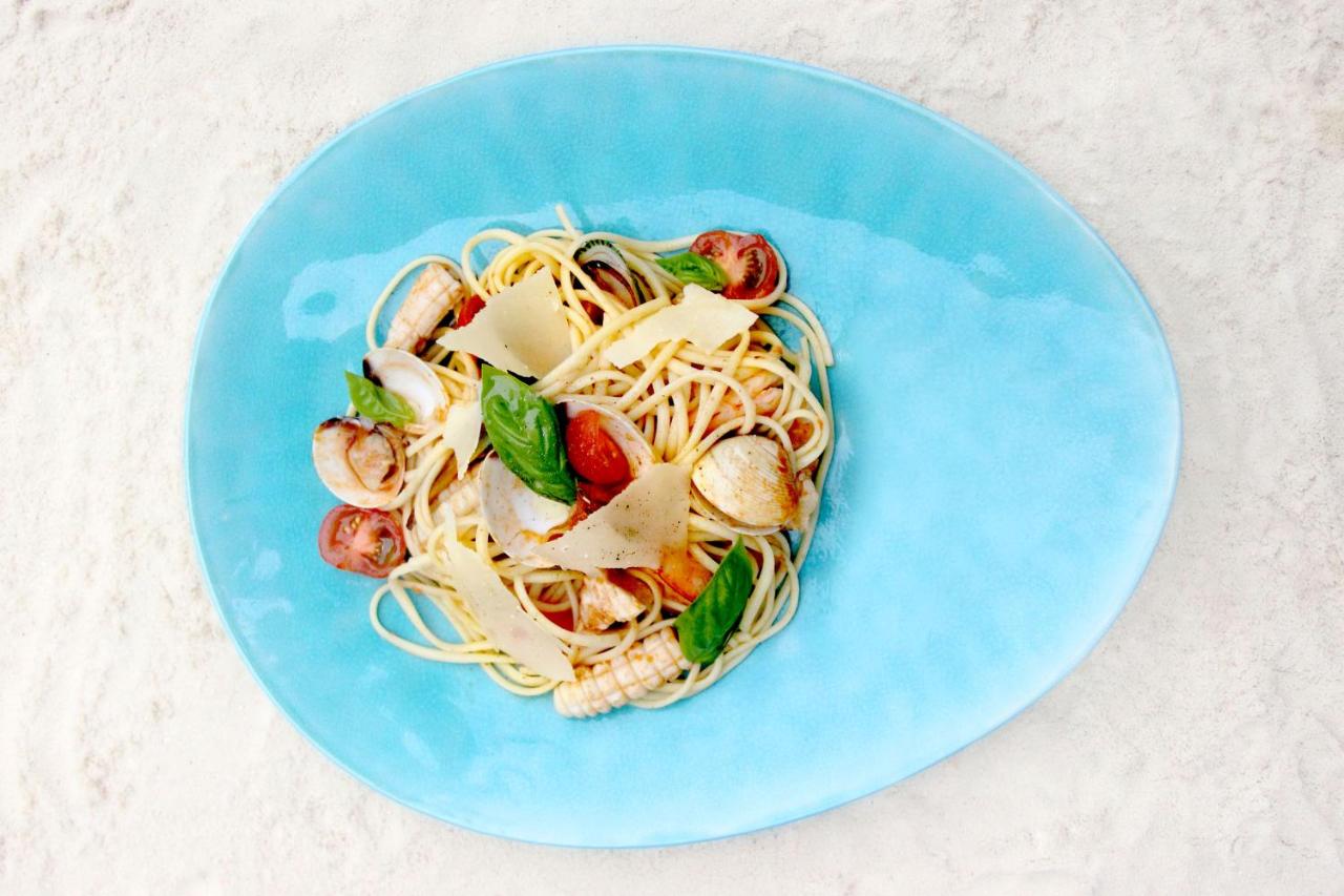 Cheval Blanc Randheli - frutos do mar, massa no resort de luxo nas Ilhas Maldivas