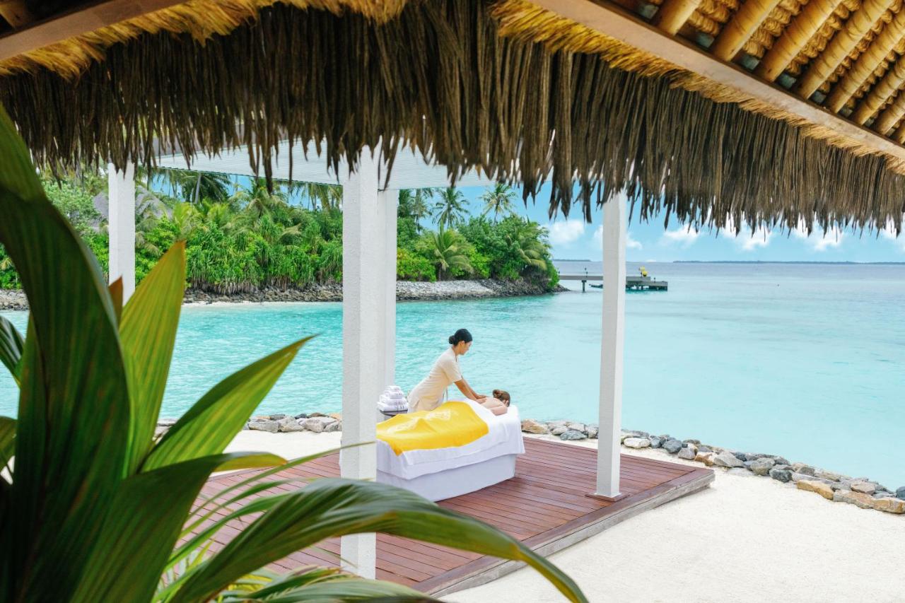Cheval Blanc Randheli - spa ao ar livre, massagem no resort de luxo nas Ilhas Maldivas