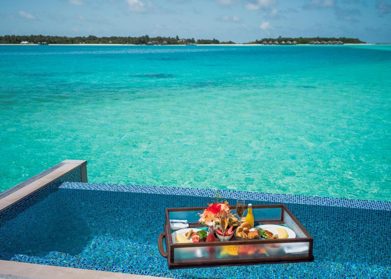 Conrad Maldives Rangali Island - frutos do mar, gourmet no resort de luxo nas Ilhas Maldivas