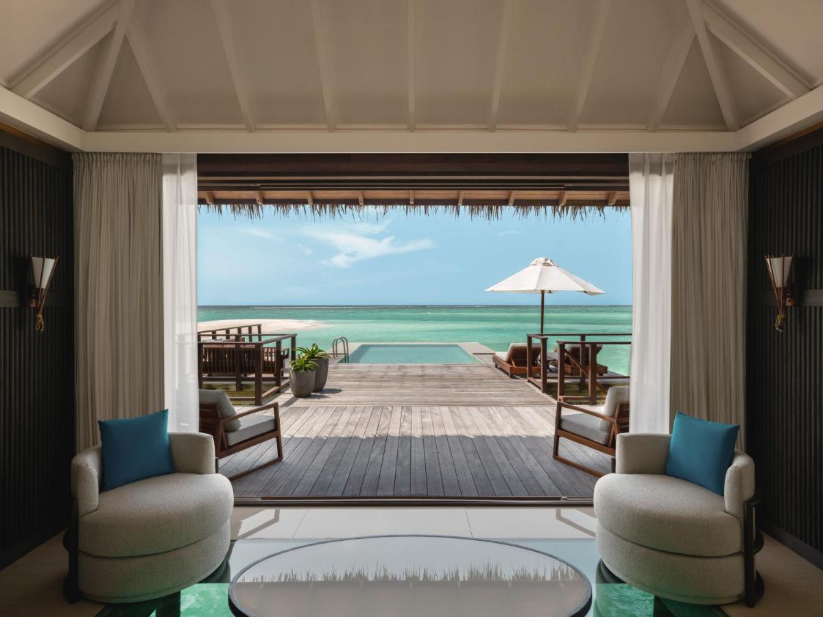 Conrad Maldives Rangali Island - luxuoso, piscina infinita no resort de luxo nas Ilhas Maldivas