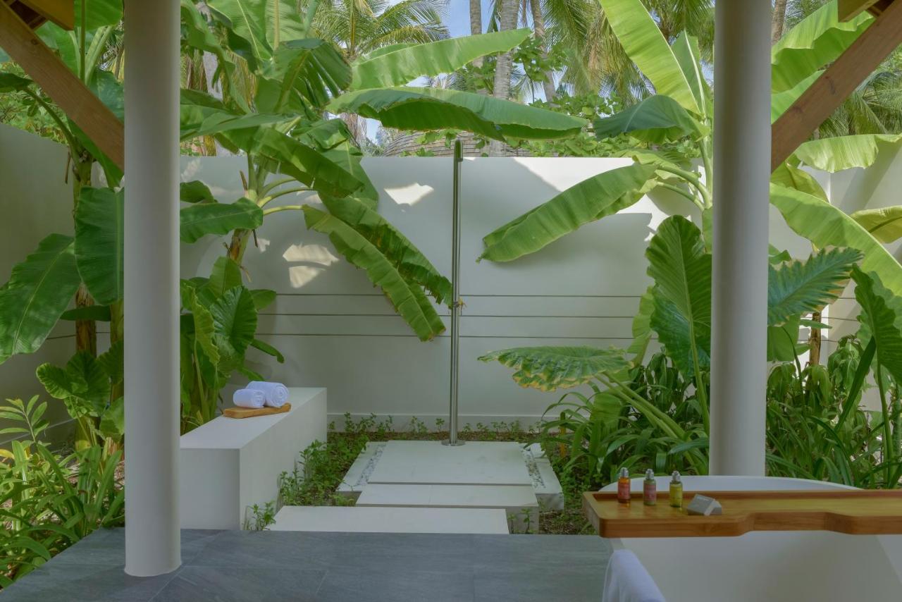 Emerald Faarufushi - vegetação exuberante, tratamento ao ar livre no resort de luxo nas Ilhas Maldivas
