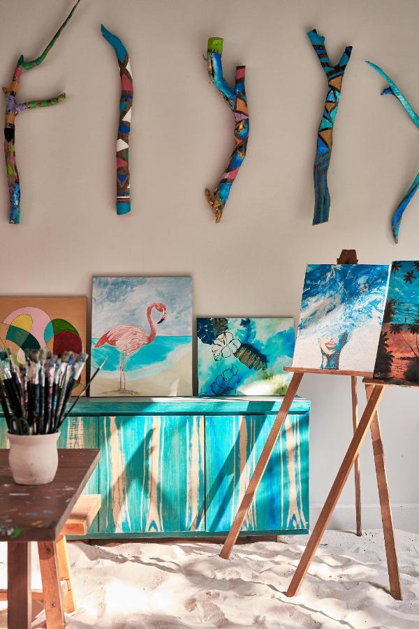 Finolhu Baa Atoll Maldives - estúdio de arte, espaço criativo no resort de luxo nas Ilhas Maldivas