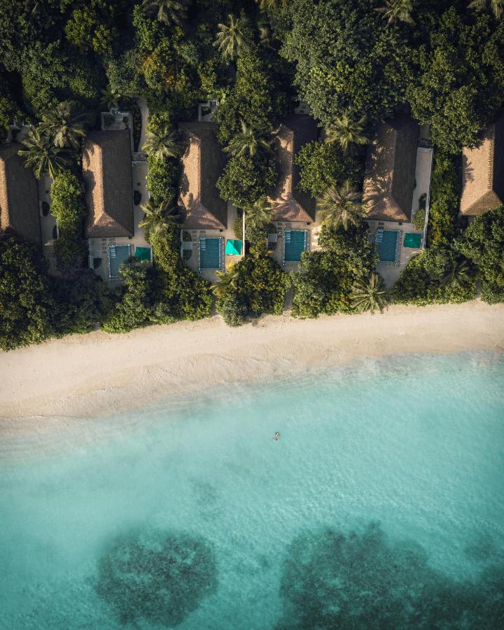 Finolhu Baa Atoll Maldives - vilas com telhado de palha, piscinas privativas no resort de luxo nas Ilhas Maldivas