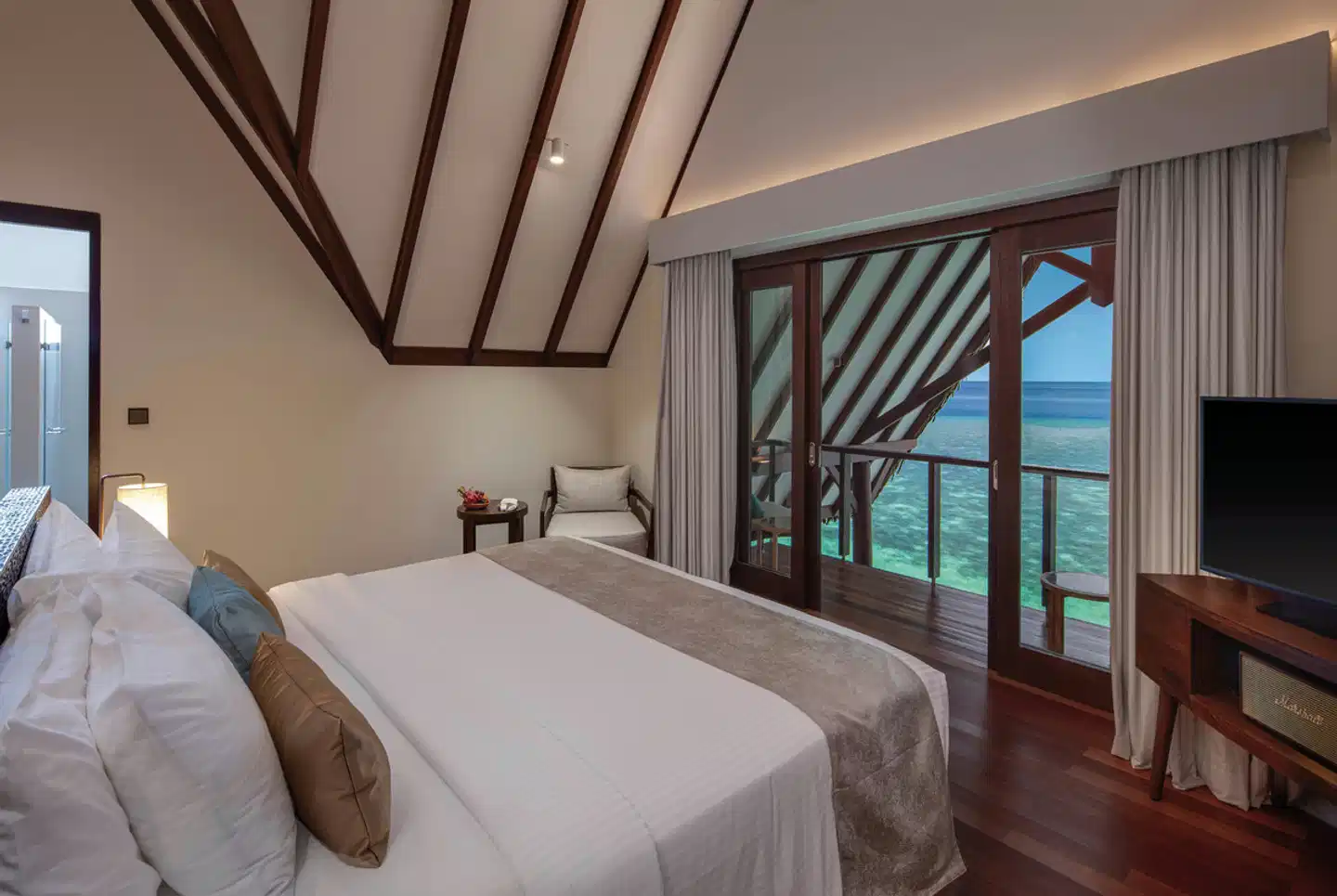 Heritance Aarah Maldives - luxuoso, vista para o oceano no resort de luxo nas Ilhas Maldivas