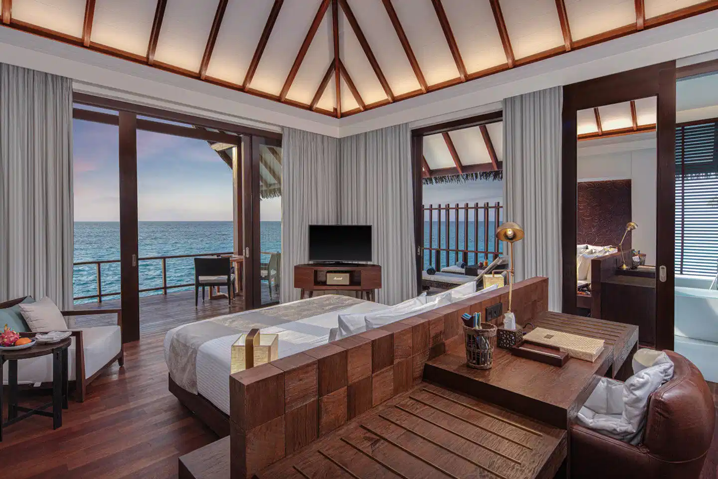 Heritance Aarah Maldives - luxuoso, vista para o mar no resort de luxo nas Ilhas Maldivas