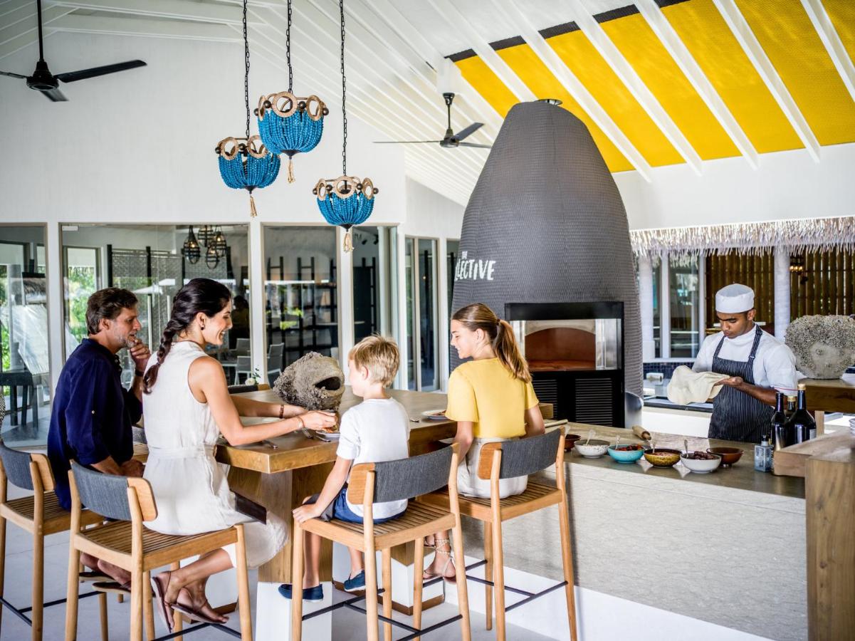 InterContinental Maldives - cozinha aberta, jantar em família no resort de luxo nas Ilhas Maldivas