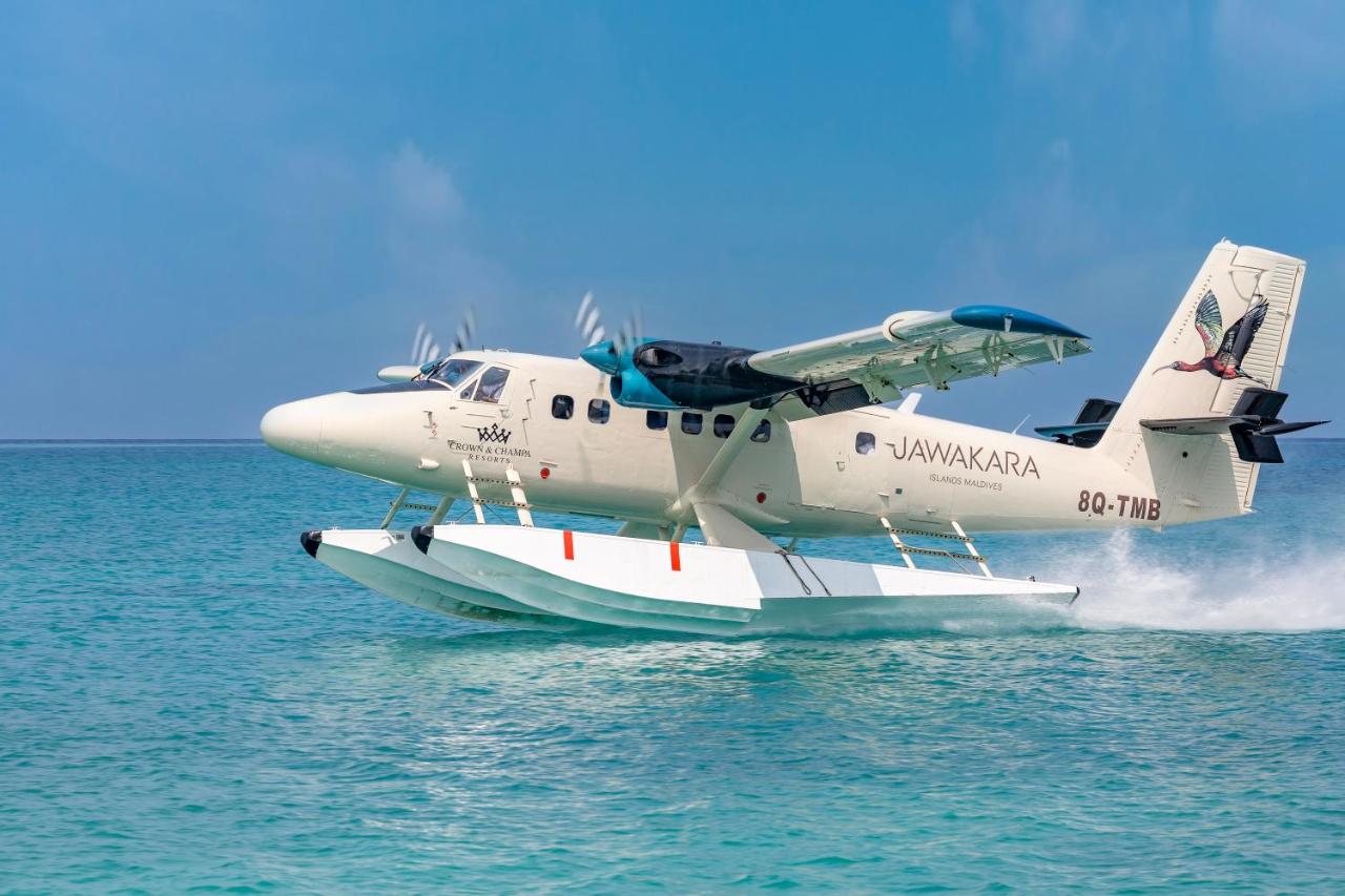 Jawakara Islands Maldives - hidroavião, Maldivas no resort de luxo nas Ilhas Maldivas