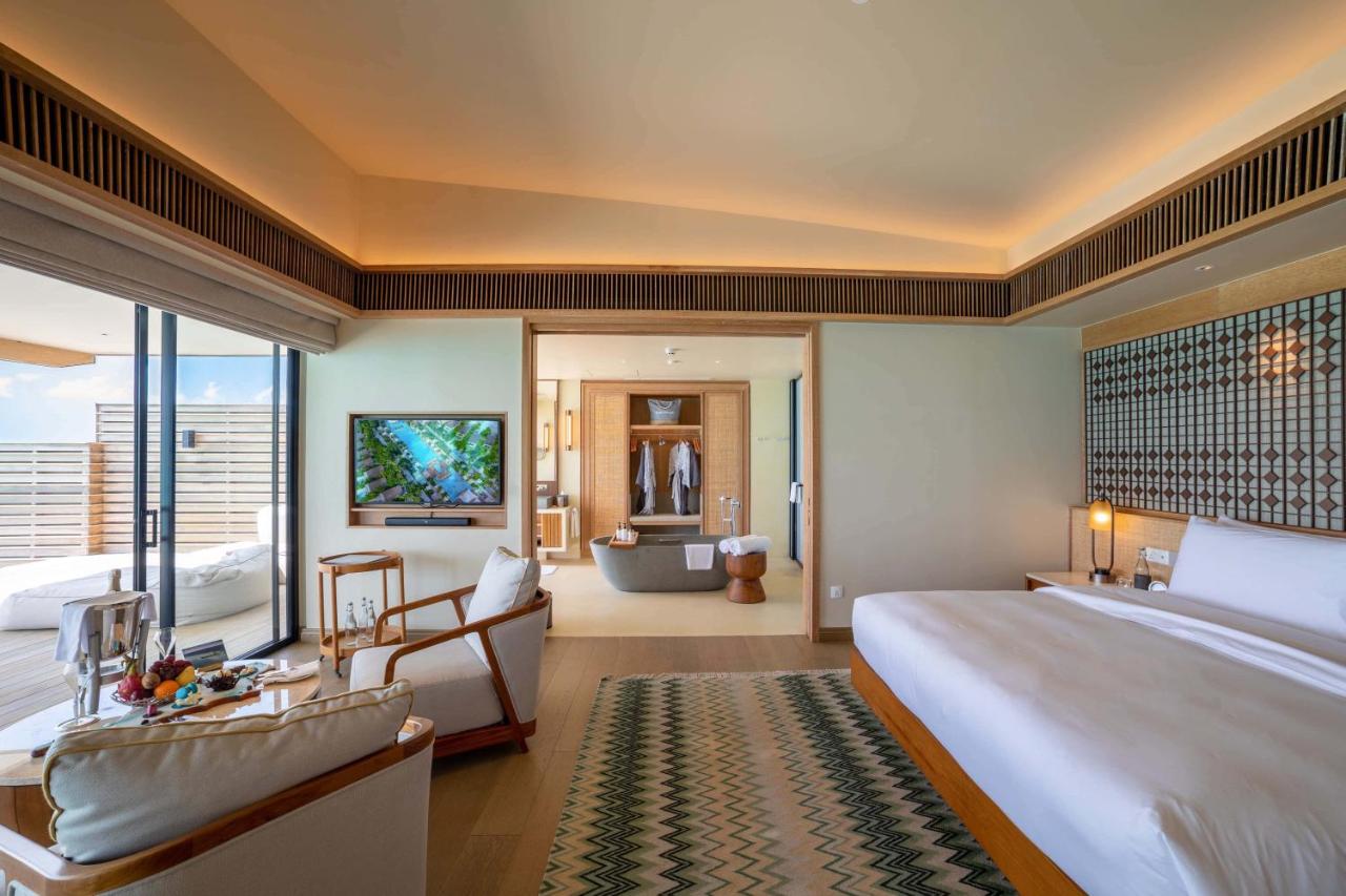 Kuda Villingili Resort Maldives - luxuoso, decoração moderna no resort de luxo nas Ilhas Maldivas