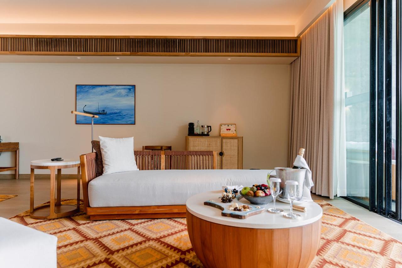 Kuda Villingili Resort Maldives - luxuoso, vista para o mar no resort de luxo nas Ilhas Maldivas