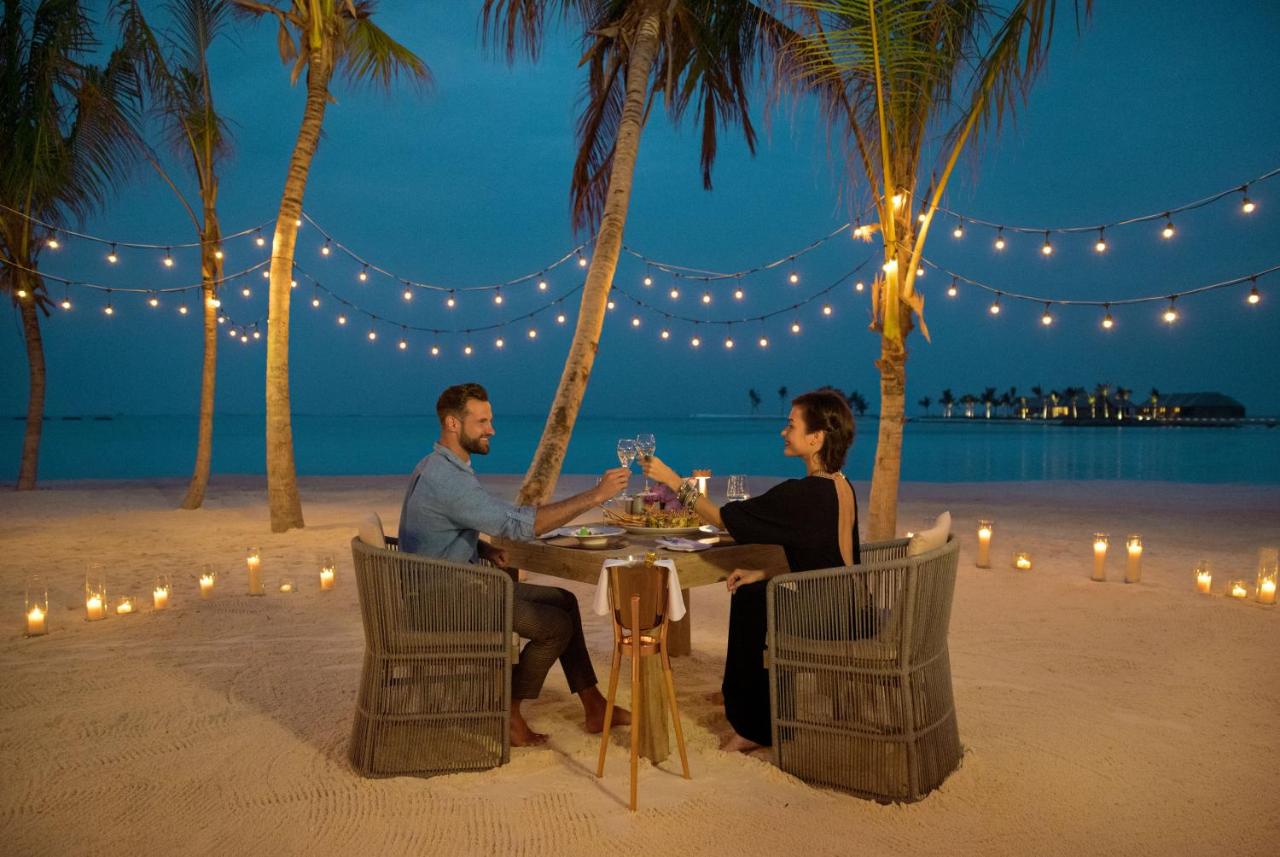 Kuda Villingili Resort Maldives - romântico, praia no resort de luxo nas Ilhas Maldivas