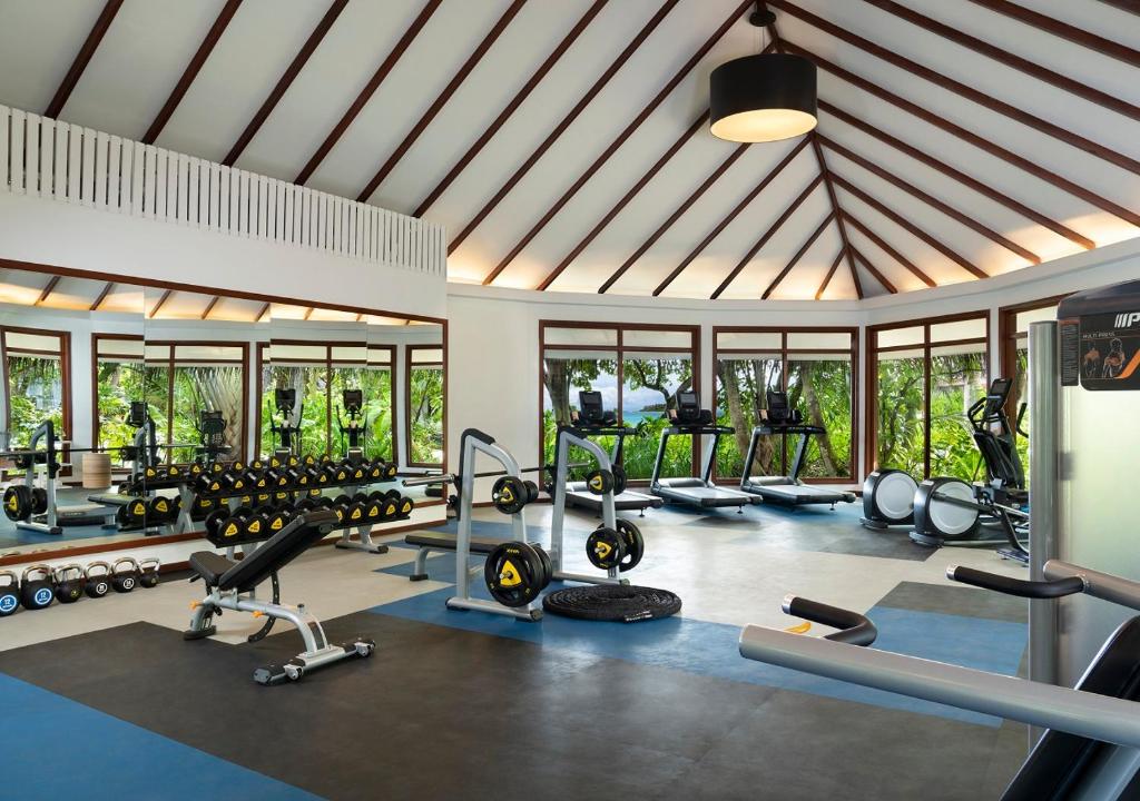 Niyama Private Islands Maldives - academia, equipamentos de fitness no resort de luxo nas Ilhas Maldivas