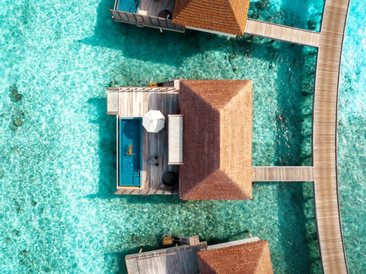 Radisson Blu Resort Maldives - villas sobre a água, piscina privativa no resort de luxo nas Ilhas Maldivas