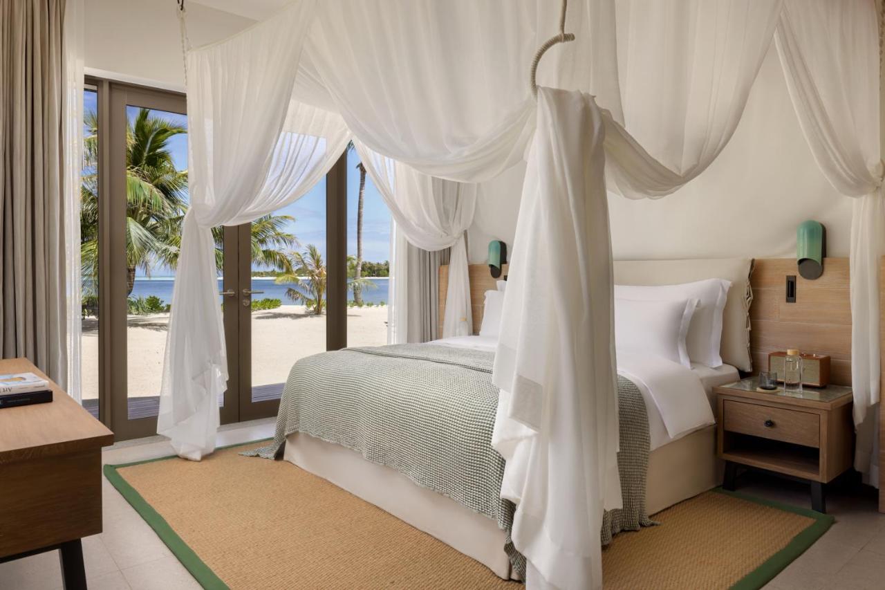 Six Senses Kanuhura - luxuoso, vista para o mar no resort de luxo nas Ilhas Maldivas