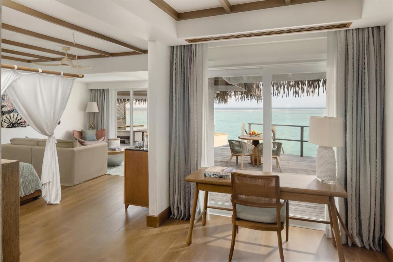 Six Senses Kanuhura - luxuoso, móveis modernos no resort de luxo nas Ilhas Maldivas