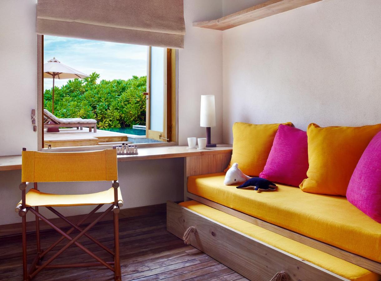 Six Senses Laamu - aconchegante, cores vibrantes no resort de luxo nas Ilhas Maldivas