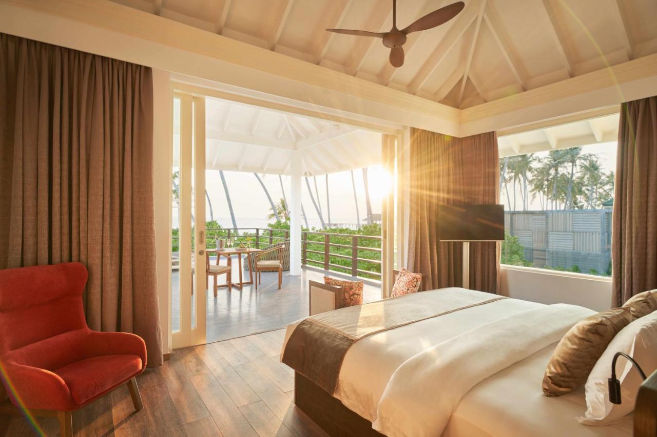 Siyam World Maldives - luxuoso, vista para o mar no resort de luxo nas Ilhas Maldivas