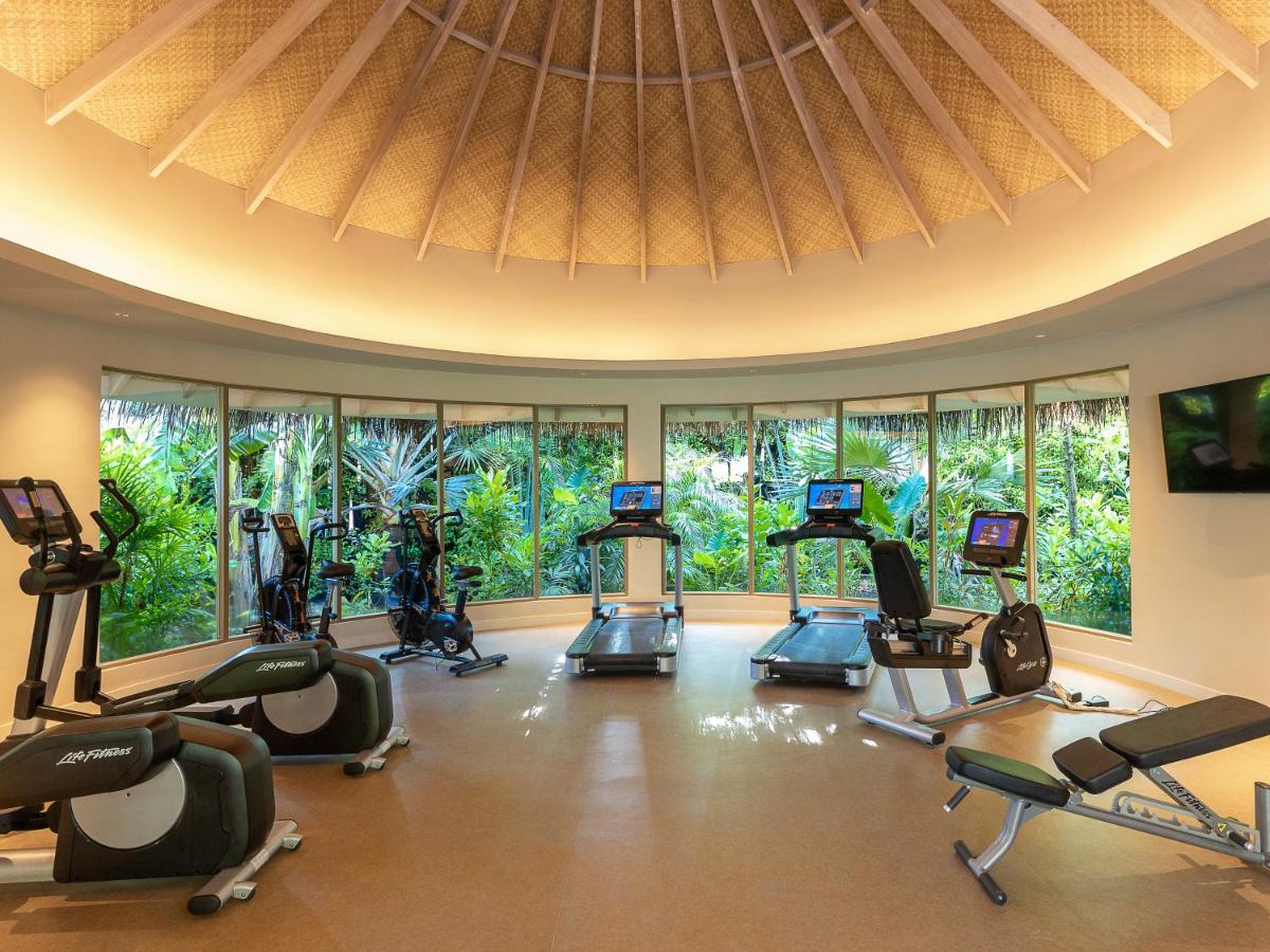 The Nautilus Maldives - centro de fitness, máquinas de cardio no resort de luxo nas Ilhas Maldivas