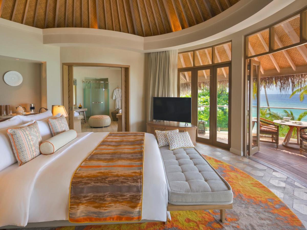 The Nautilus Maldives - luxuoso, vista para o mar no resort de luxo nas Ilhas Maldivas