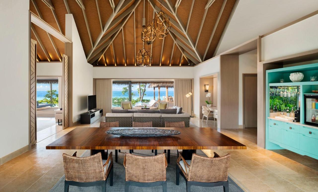 Waldorf Astoria Maldives Ithaafushi - luxuoso, em conceito aberto no resort de luxo nas Ilhas Maldivas