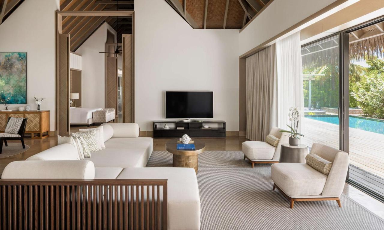 Waldorf Astoria Maldives Ithaafushi - luxuoso, espaçoso no resort de luxo nas Ilhas Maldivas