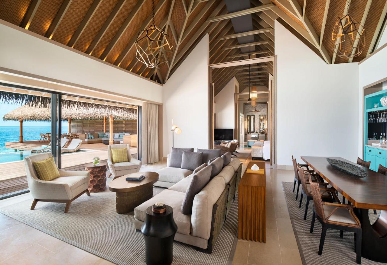 Waldorf Astoria Maldives Ithaafushi - luxuoso, espaçoso no resort de luxo nas Ilhas Maldivas